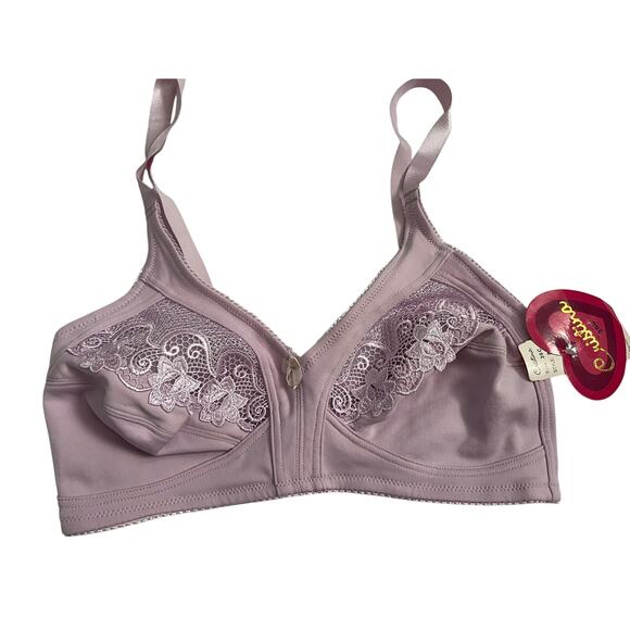 CHRISTINA WIRE FREE WOMENS BRA LILAC SIZE 36C NWT - Picture 1 of 4